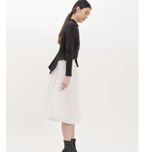 Morgane Le Fay sidra cardigan, asymmetrical cardigan